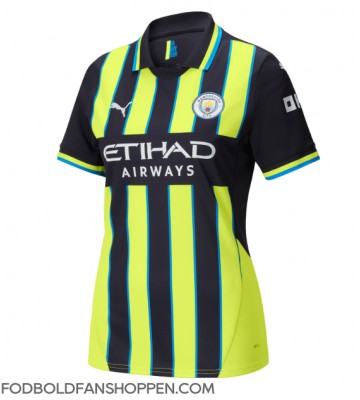 Manchester City Josko Gvardiol #24 Udebanetrøje Dame 2024-25 Kortærmet